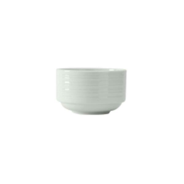 Tuxton China Vitrified China Stackable Bouillon Porcelain White - 9 Oz - 3 Dozen FPB-090